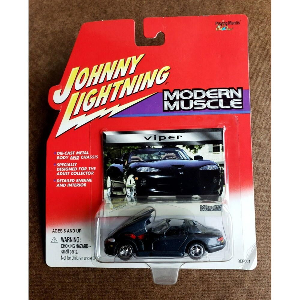 2000 Johnny Lightning DODGE VIPER RT/10 CONVERTIBLE 1/6 Modern Muscle Serie 1:64